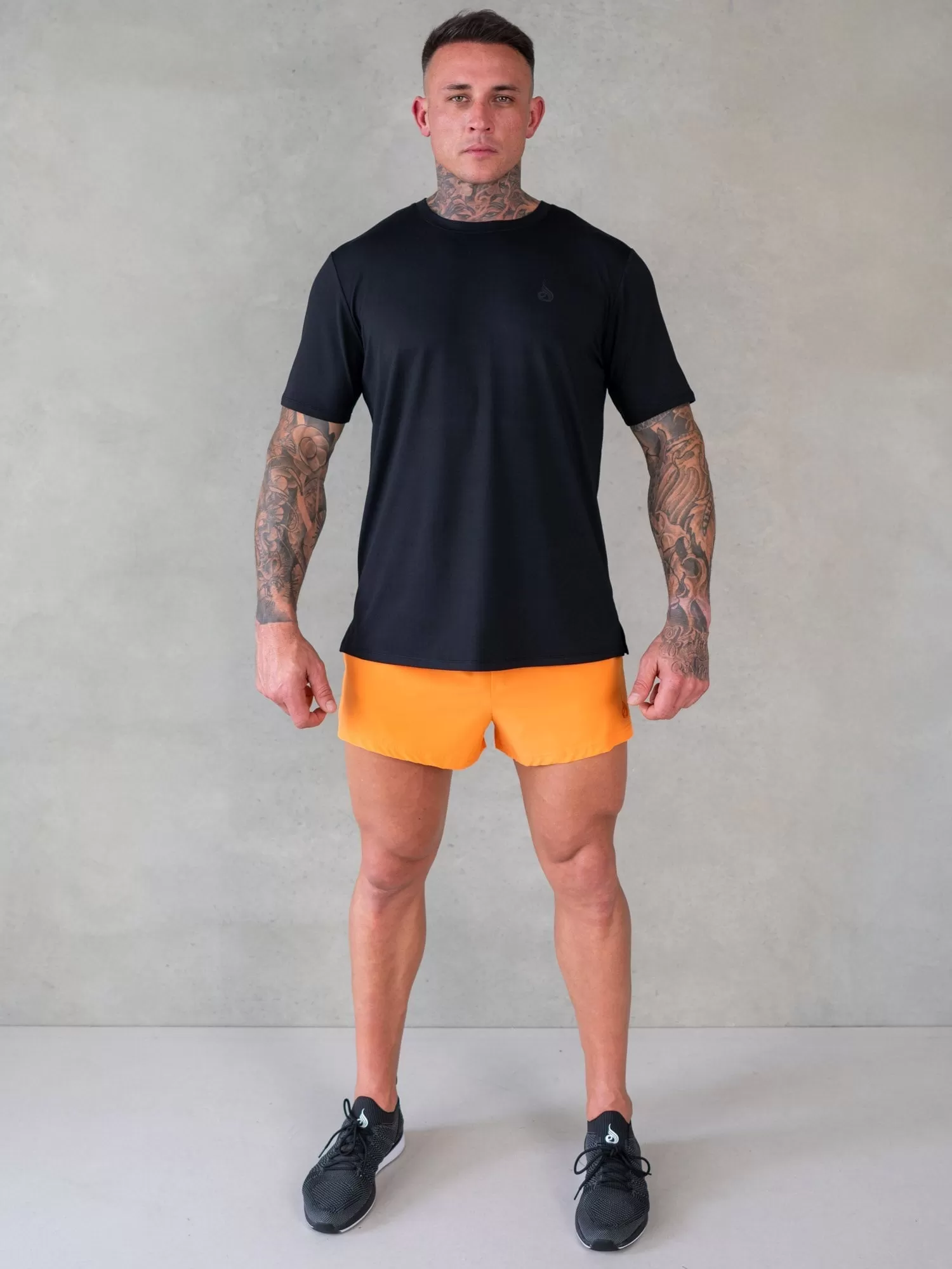 3 Training Shorts - Orange