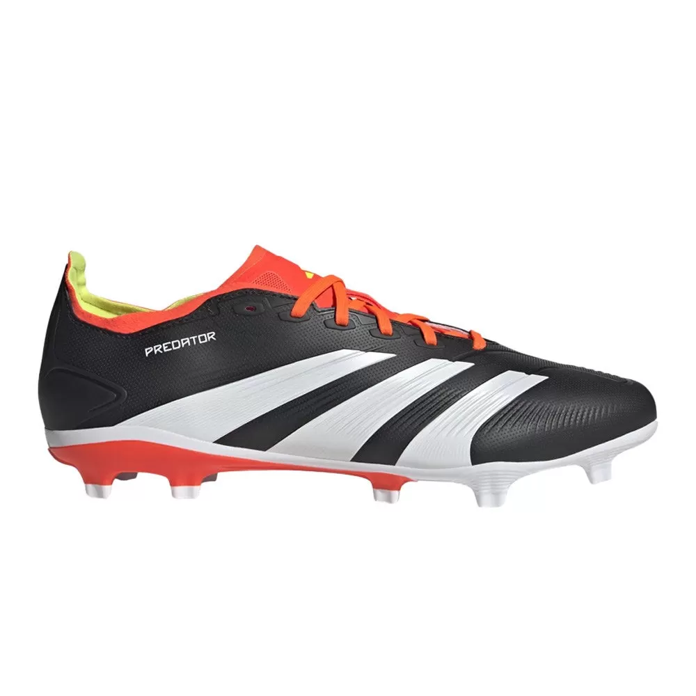 Adidas Predator League L FG Football Boots (Black/White/Solar Red)