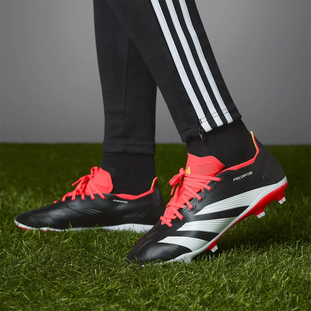 Adidas Predator League L FG Football Boots (Black/White/Solar Red)