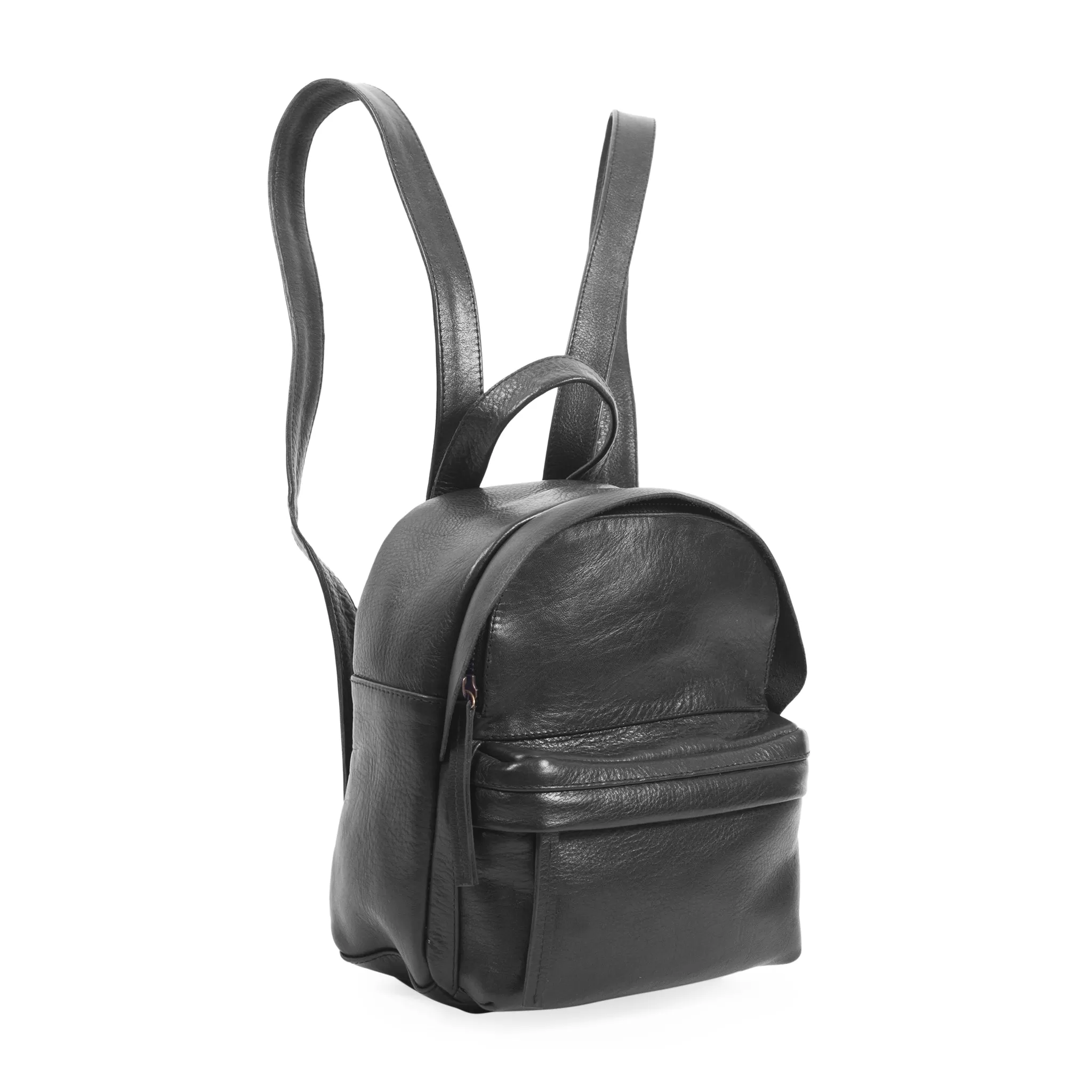 Aida-Genuine Leather Mini Backpack