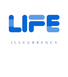 Air Jordan 1 Royal Reimagined | Illcurrency Black T-Shirt (Bad Choices)