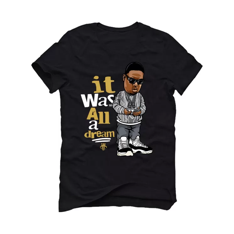 Air Jordan 11 Gratitude | ILLCURRENCY Black T-Shirt (Dream)