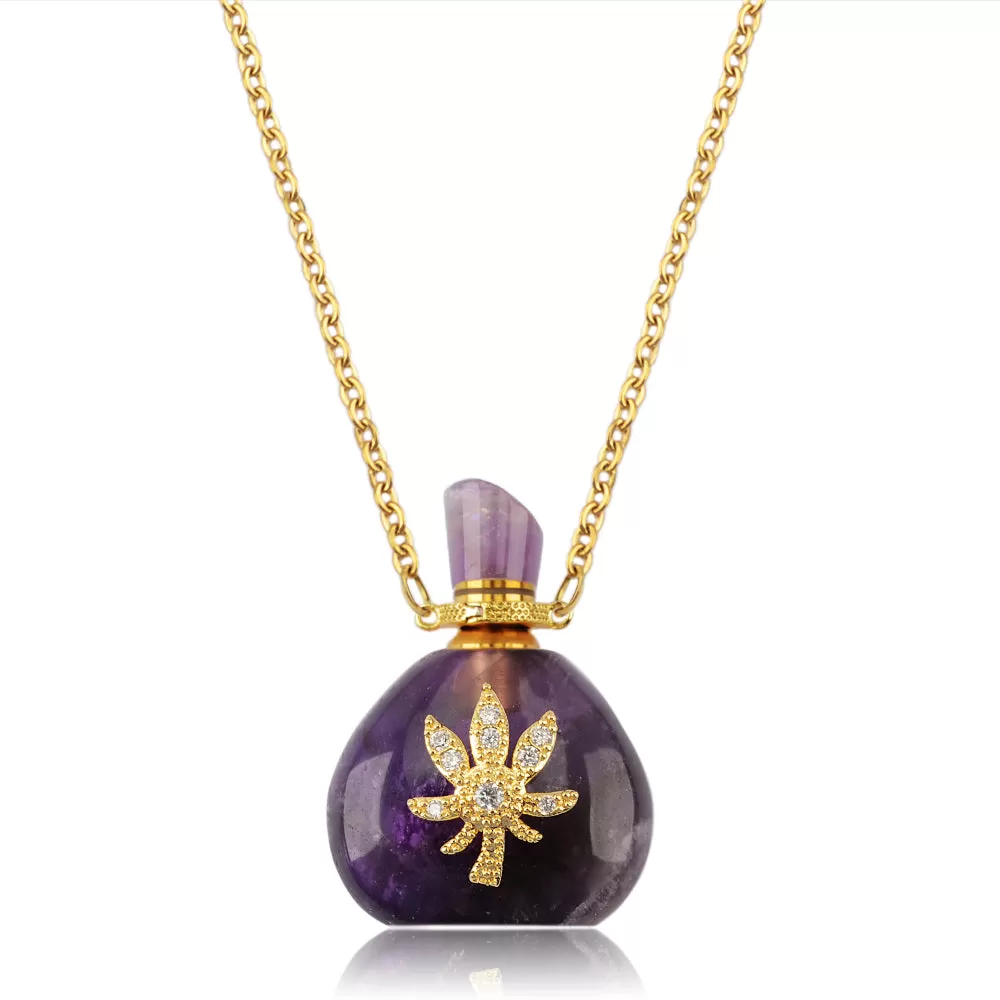 Alice Perfume Bottle Necklace For Women