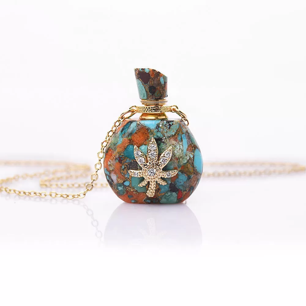 Alice Perfume Bottle Necklace For Women