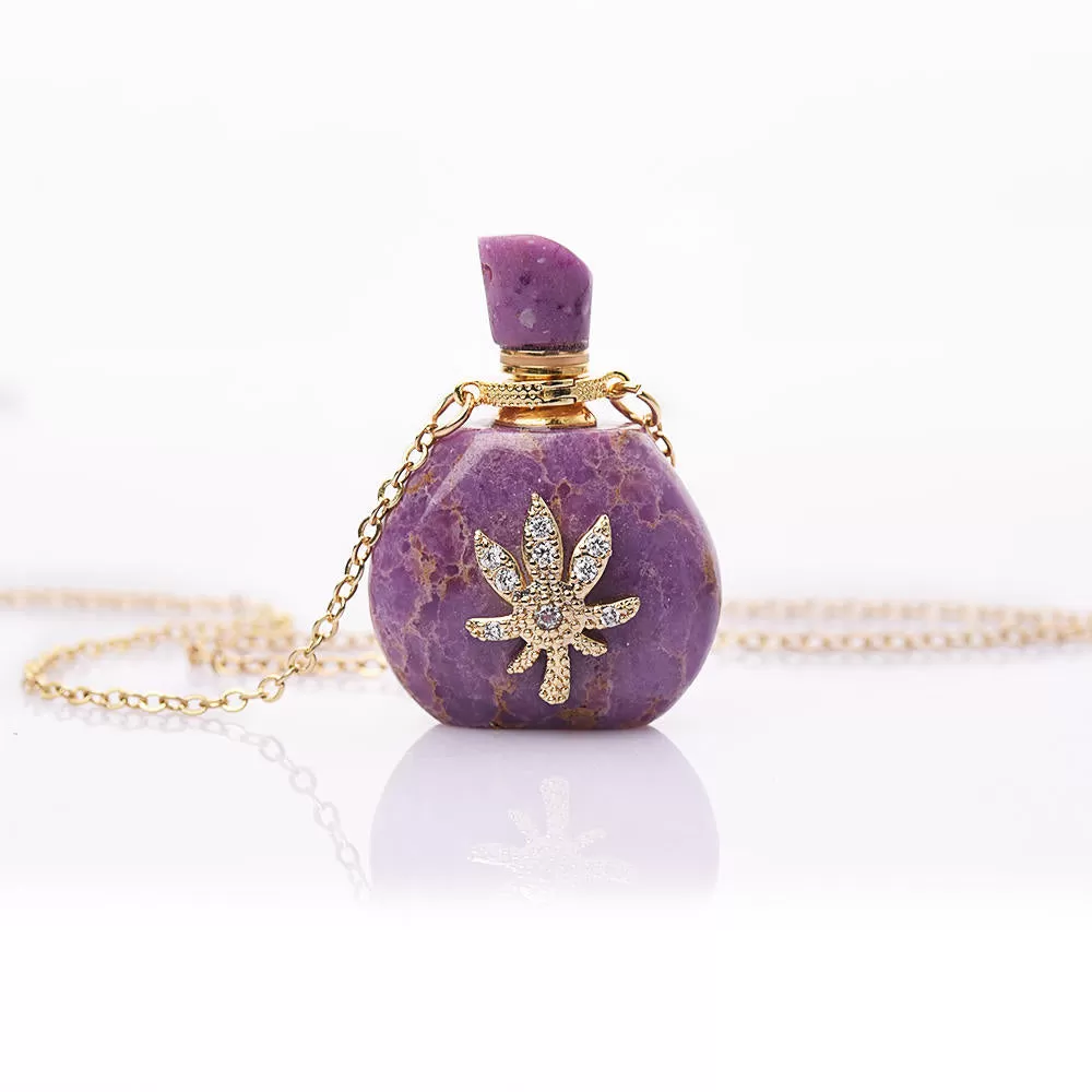 Alice Perfume Bottle Necklace For Women