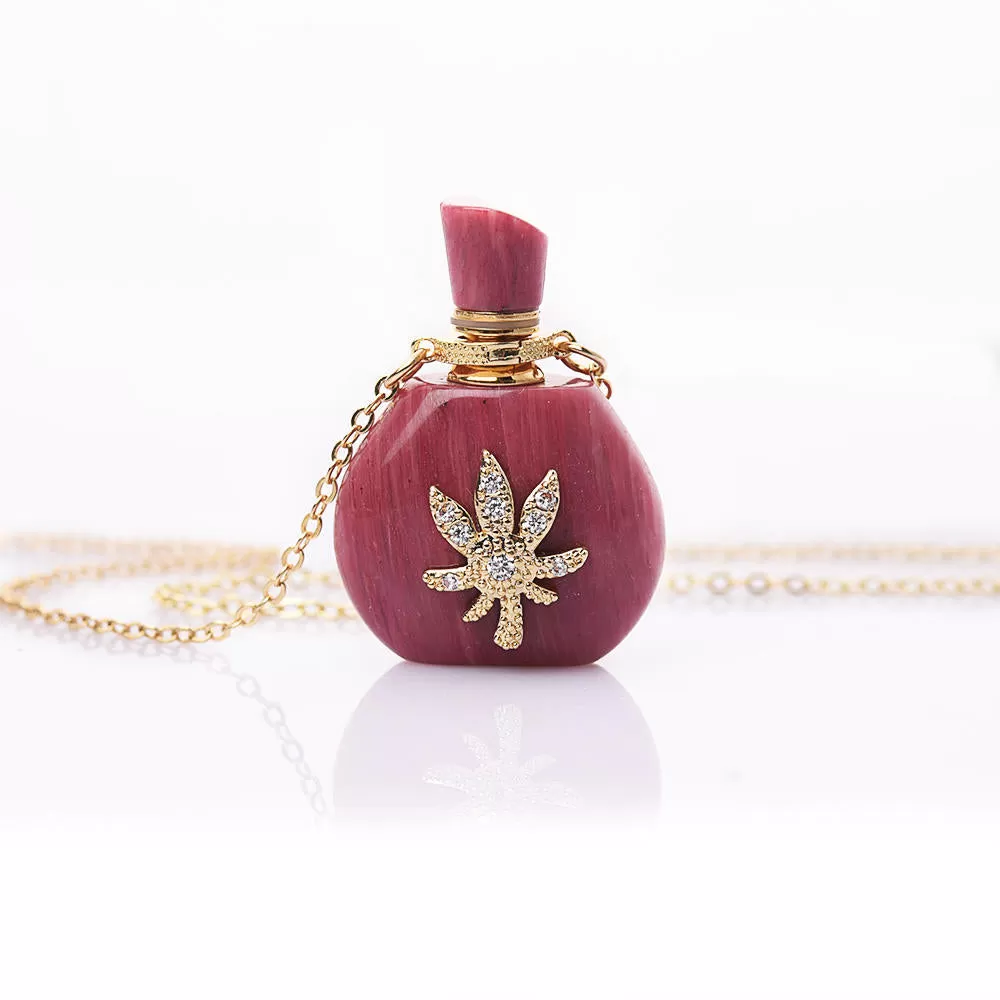 Alice Perfume Bottle Necklace For Women