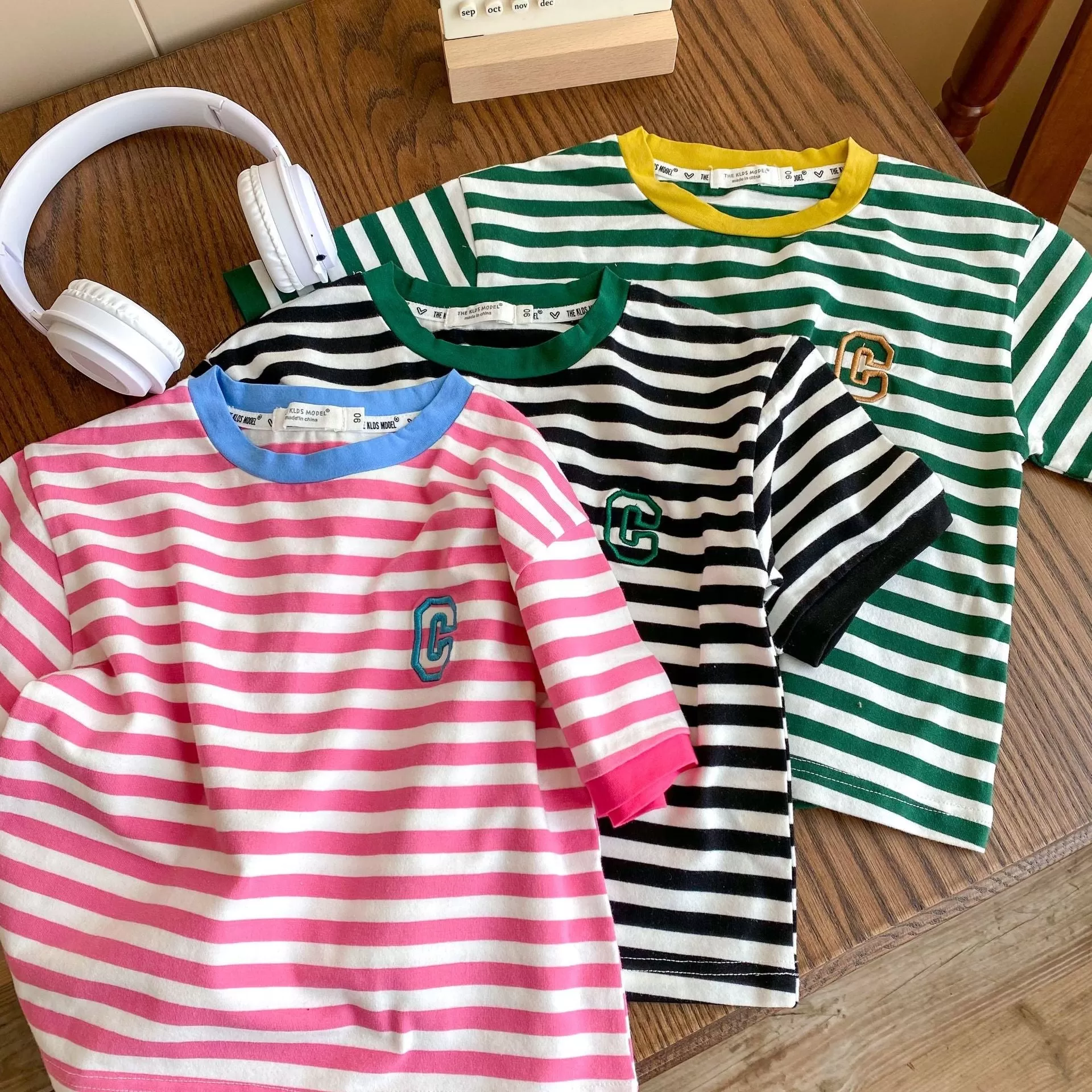 Baby Kid Girls Striped T-Shirts