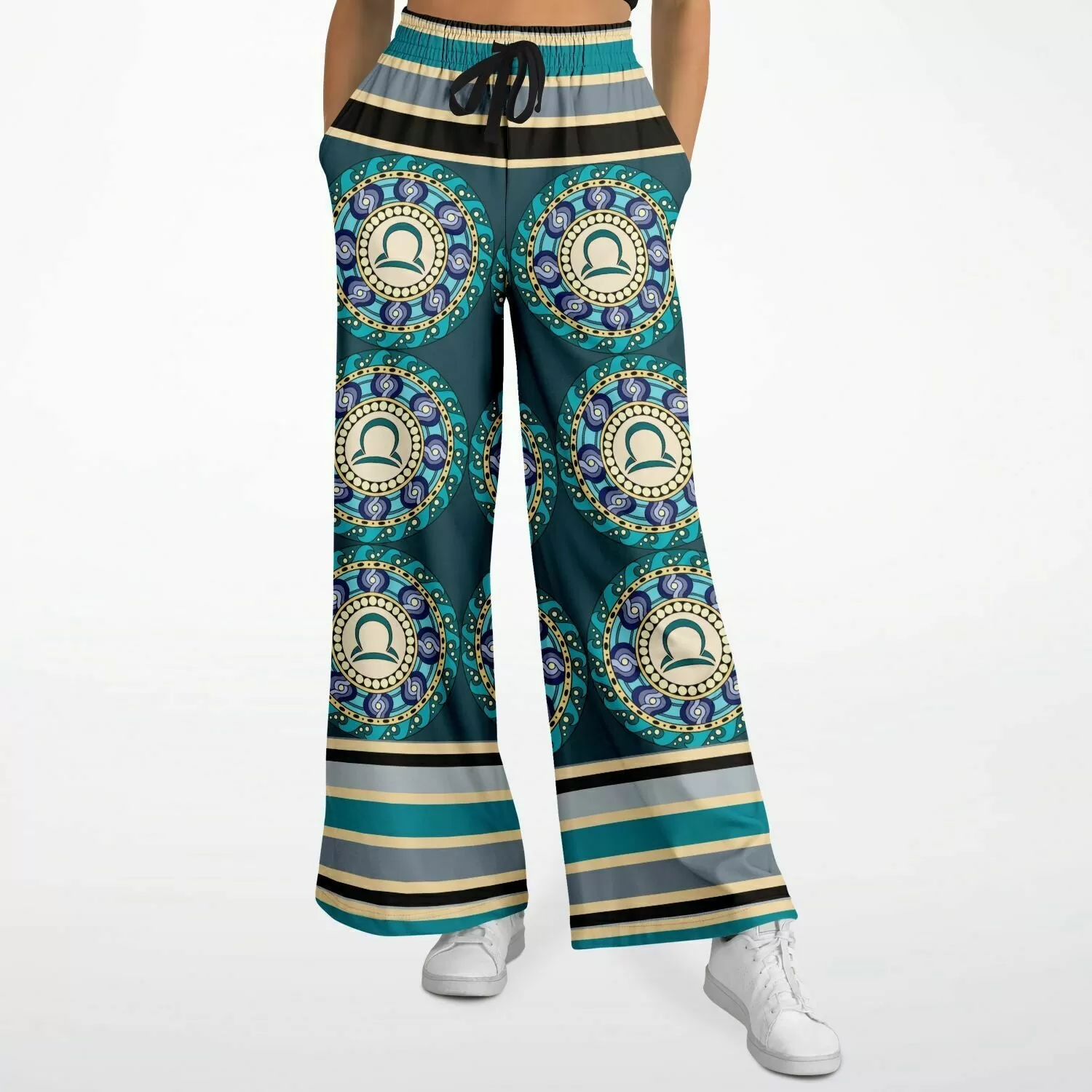 Balanced Life Eco-Poly Stretchy Phat Bellbottoms