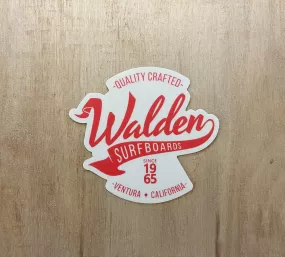 Banner Sticker - red