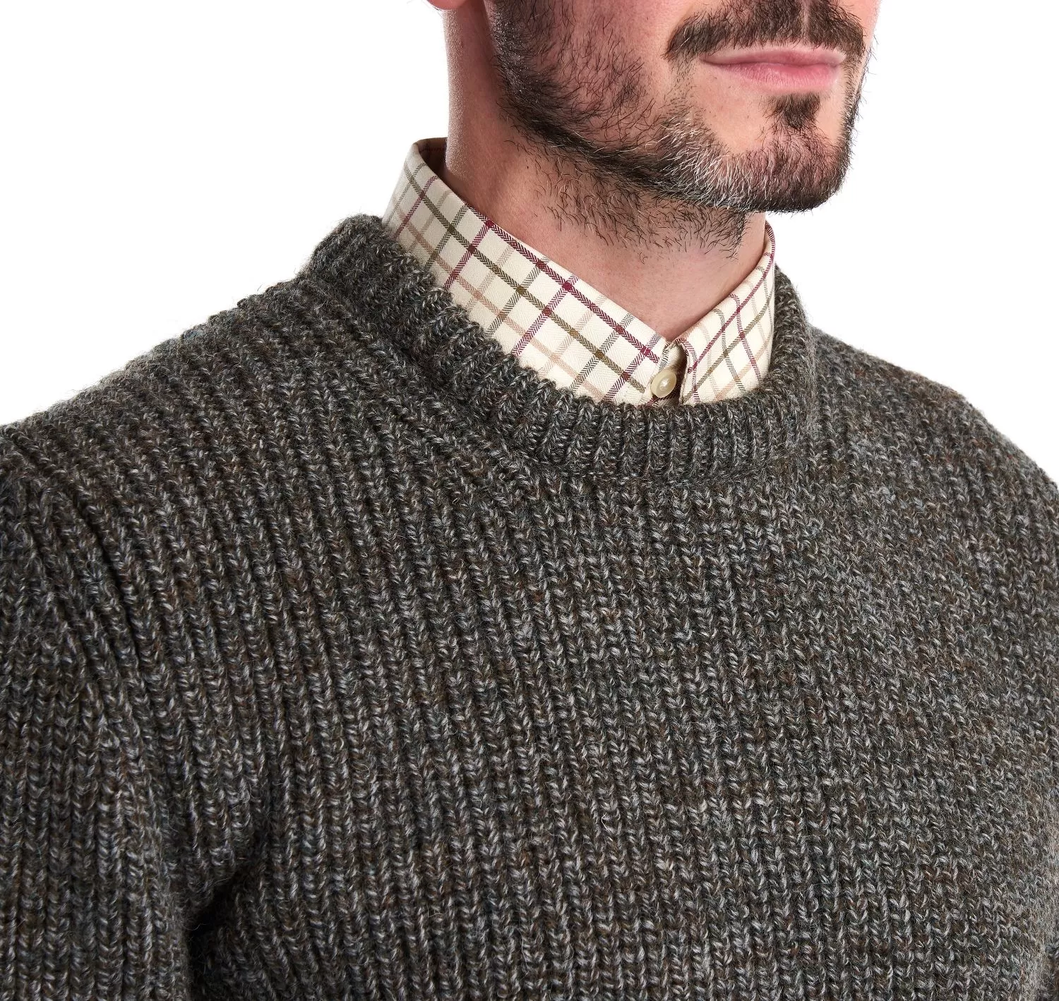 Barbour New Tyne Crew Neck Sweater