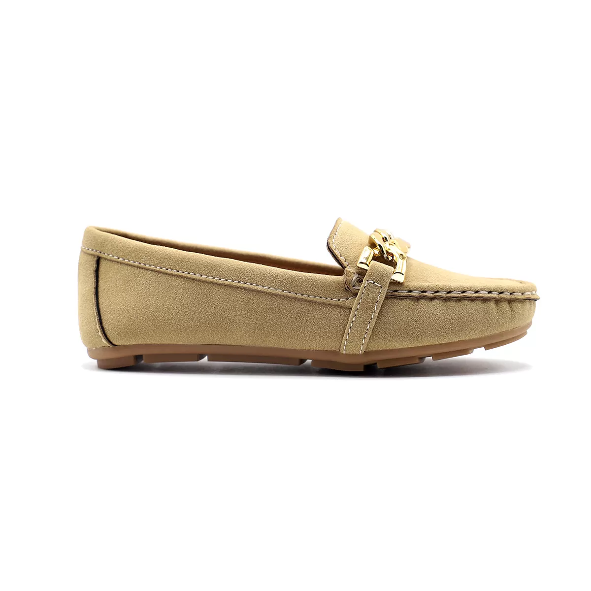 Beige Casual Moccasins G70043