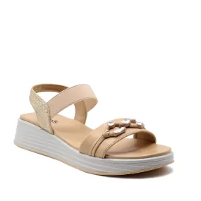 Beige Casual Sandal 078130