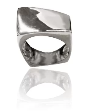 Bilbao Angular Rectangular Ring