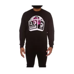 Billionaire Boys Club Brainwaves Men's Crewneck Sweatshirt Black