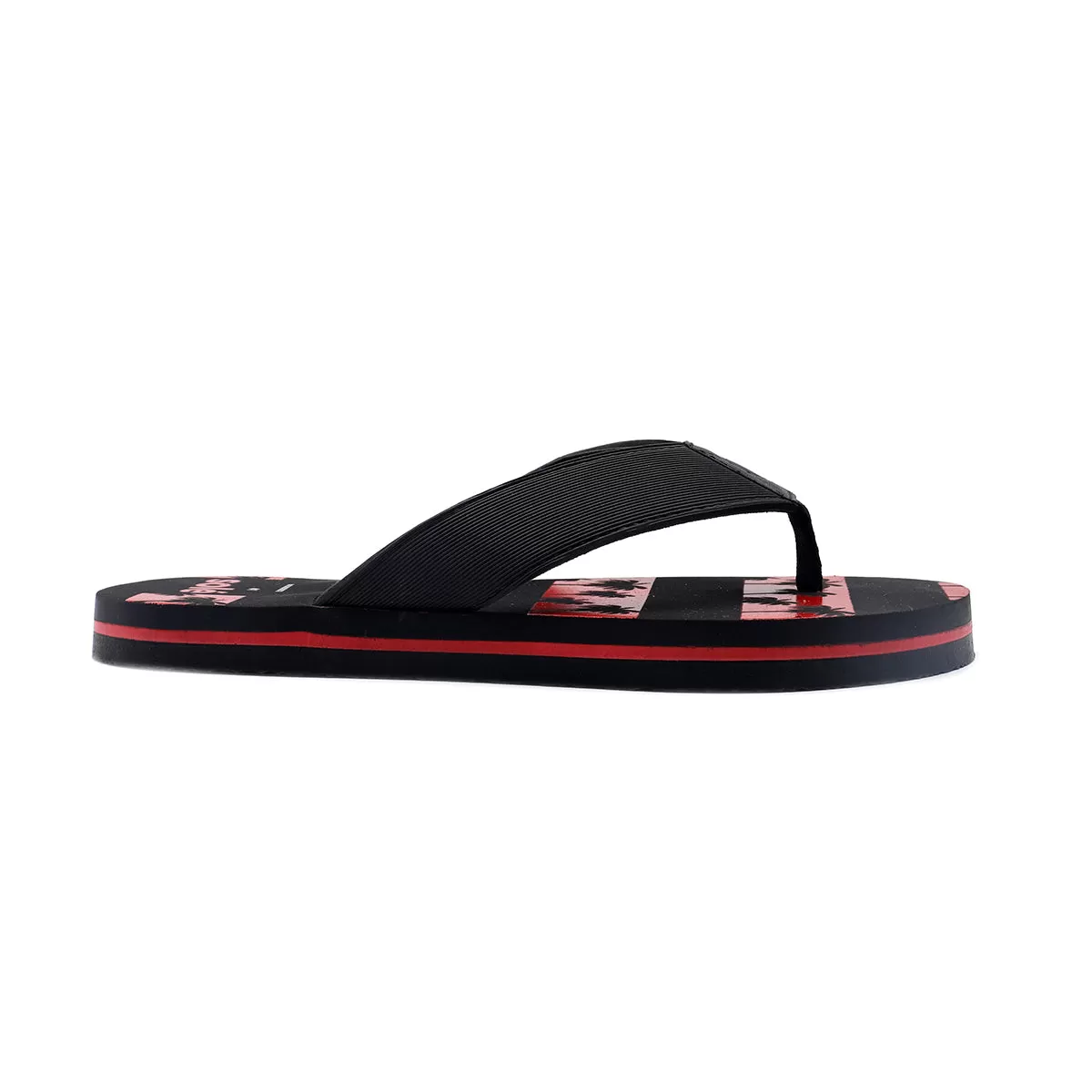 Black Casual Chappal M00000002