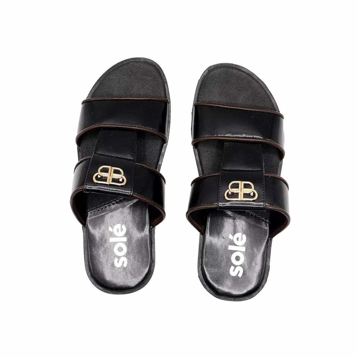 Black Casual Slipper 112092