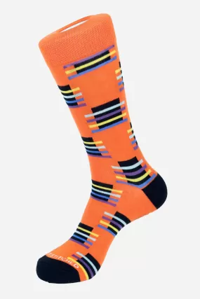 Block Stripe Socks