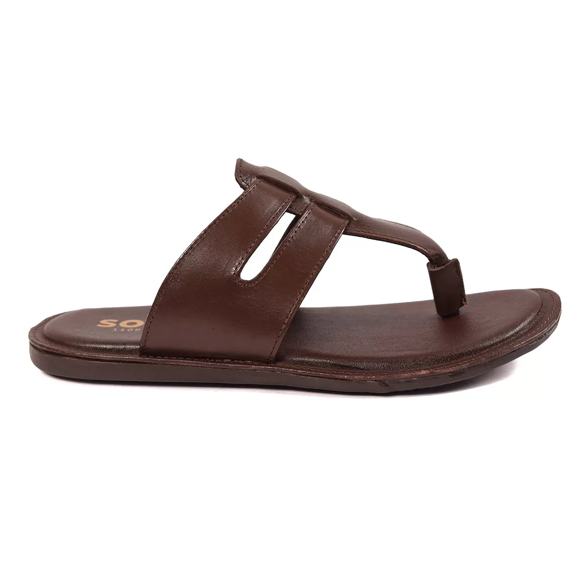 Brown Casual Chappal 110017