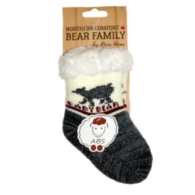 Canadian  Baby Bear Socks.