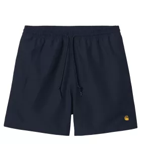 Carhartt WIP Chase Swim Trunks Dark Navy / Gold