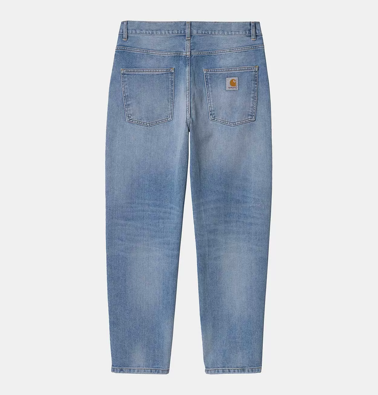 Carhartt WIP Newel Pant in Blue Light Used Wash