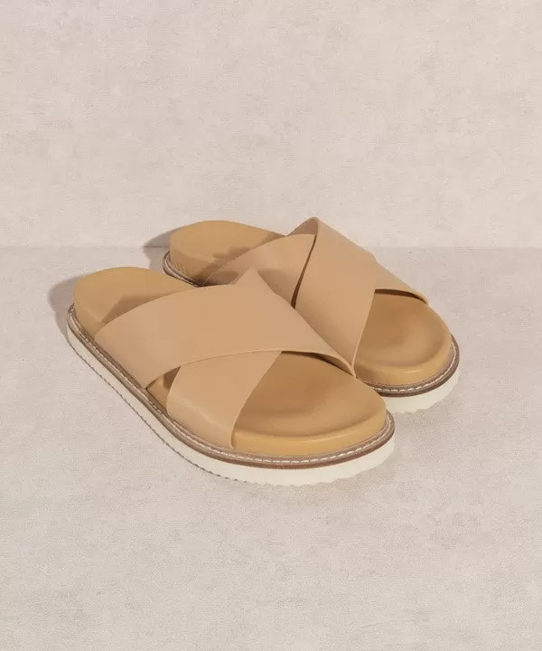 Casual Stroll Cross Slipper Sandal