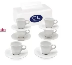 Catering Line - Sposa Espresso Cups (6 Count)