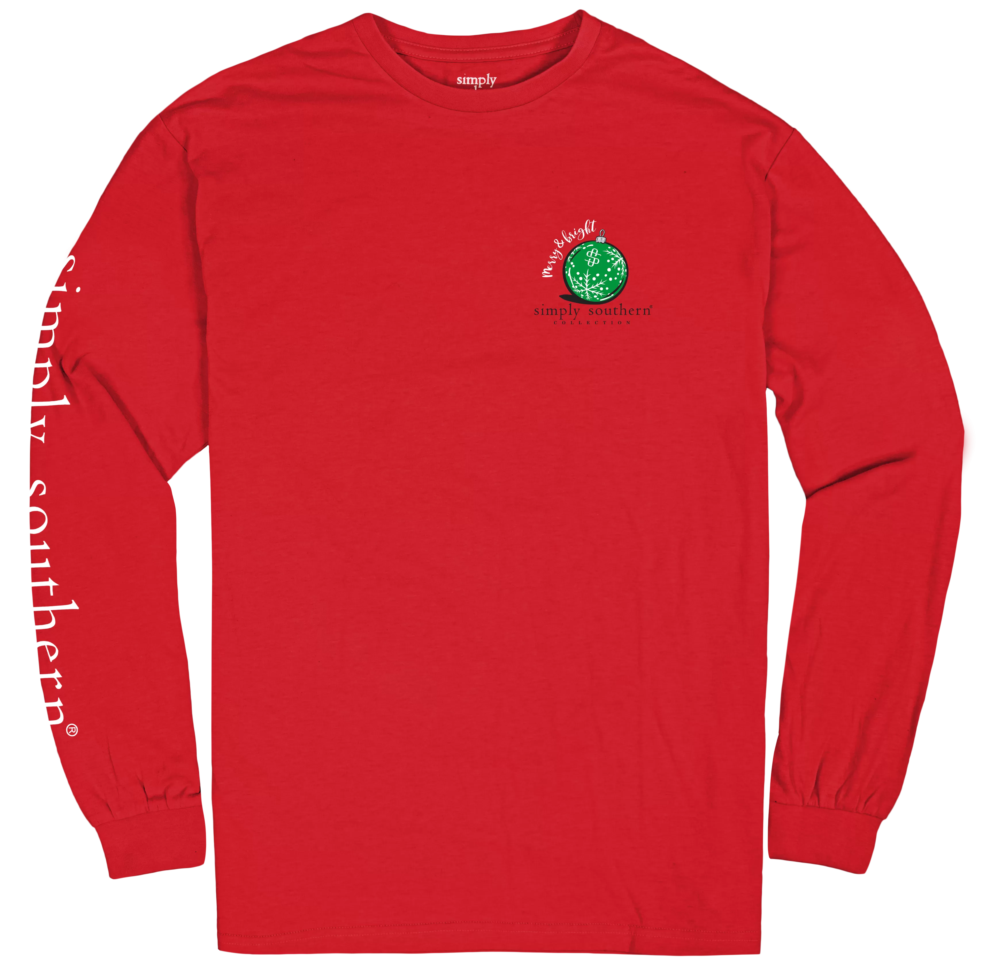 Christmas Checklist Long Sleeve Tee by Simply Southern