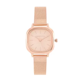 Cinque Rosegold Mesh Strap Watch