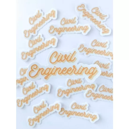 Civil Engineering Sticker Pack