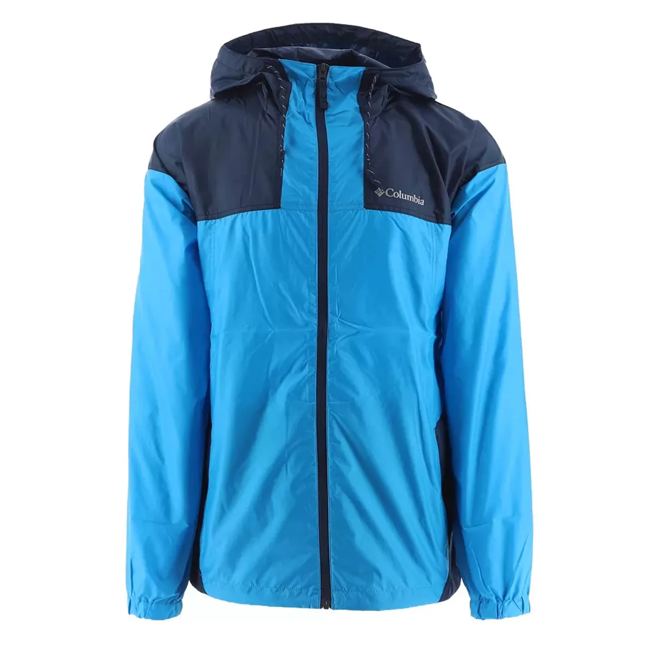 Columbia Flash Challenger Windbreaker Jacket Compass Blue