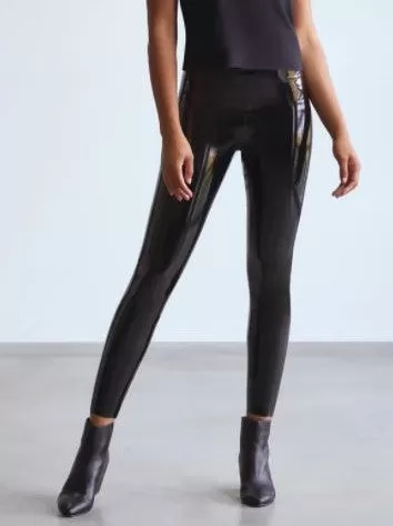 COMMANDO Faux Patent Leather Legging