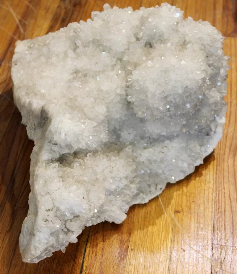 Contemporary Rock Crystal Specimen Formation