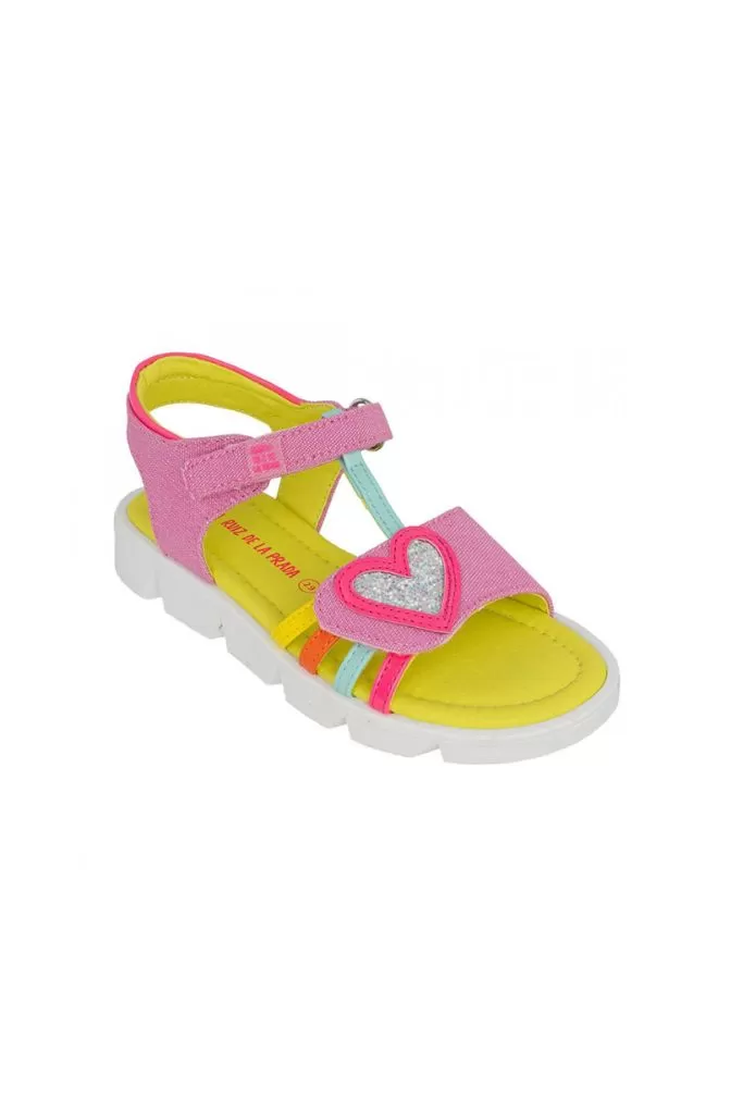 Corazon Sandals - Fuchsia