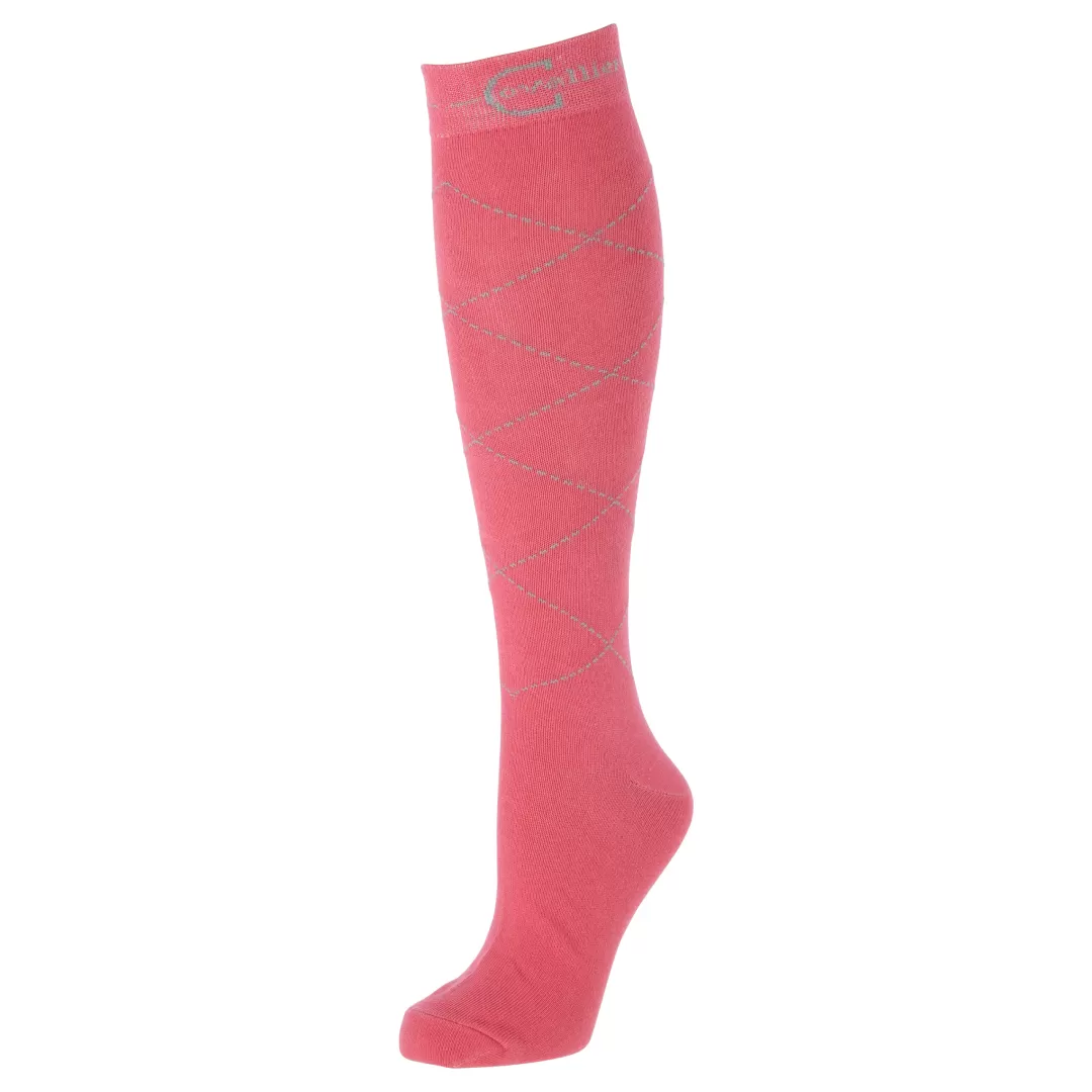 Covalliero Check Riding Socks