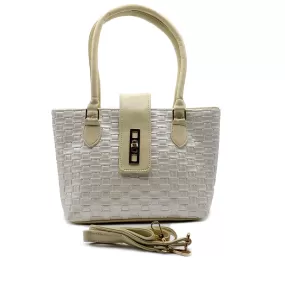 Cream Casual Hand Bag P01877