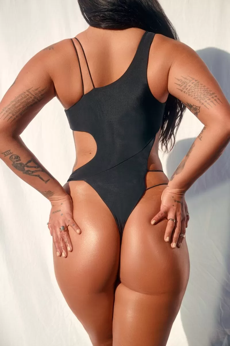 CXIX Baewatch Bodysuit - Black