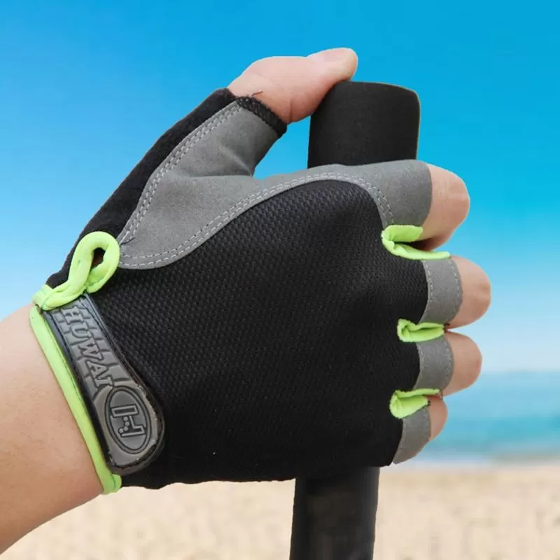 Cycling Gloves Anti-slip Anti-sweat Men Women Half Finger Gloves Breathable Anti-shock Sports Gloves MTB Bike Bicycle Glove