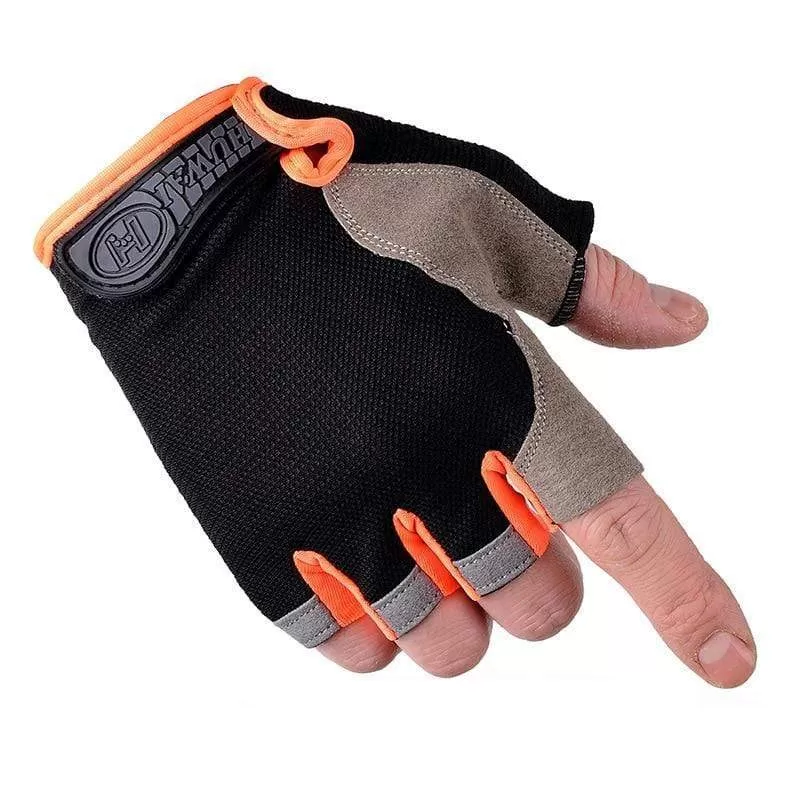 Cycling Gloves Anti-slip Anti-sweat Men Women Half Finger Gloves Breathable Anti-shock Sports Gloves MTB Bike Bicycle Glove