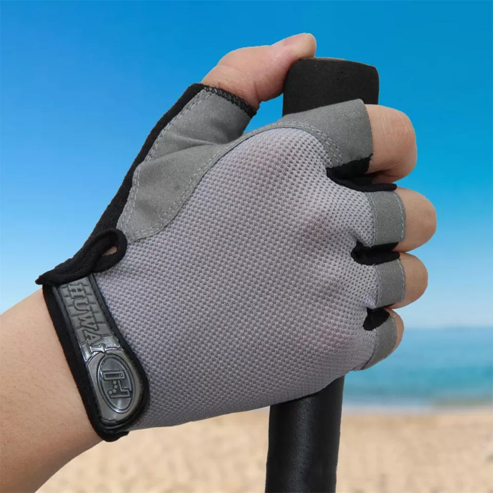 Cycling Gloves Anti-slip Anti-sweat Men Women Half Finger Gloves Breathable Anti-shock Sports Gloves MTB Bike Bicycle Glove