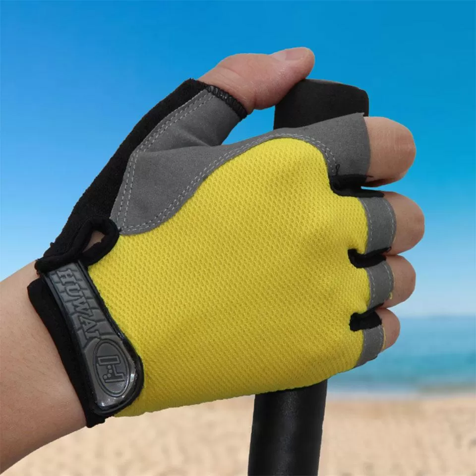 Cycling Gloves Anti-slip Anti-sweat Men Women Half Finger Gloves Breathable Anti-shock Sports Gloves MTB Bike Bicycle Glove