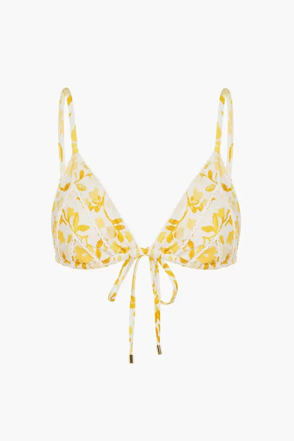 Daffodil triangle bikini