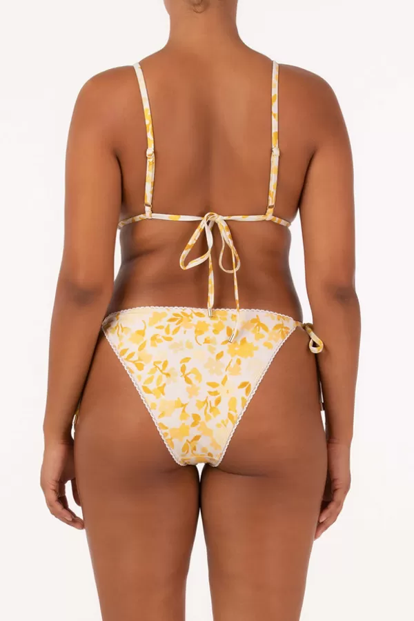 Daffodil triangle bikini