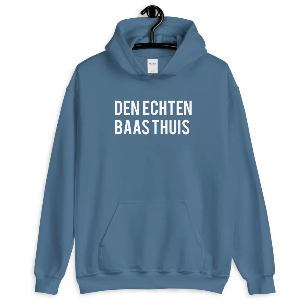 Den Echten Baas thuis Hoodie