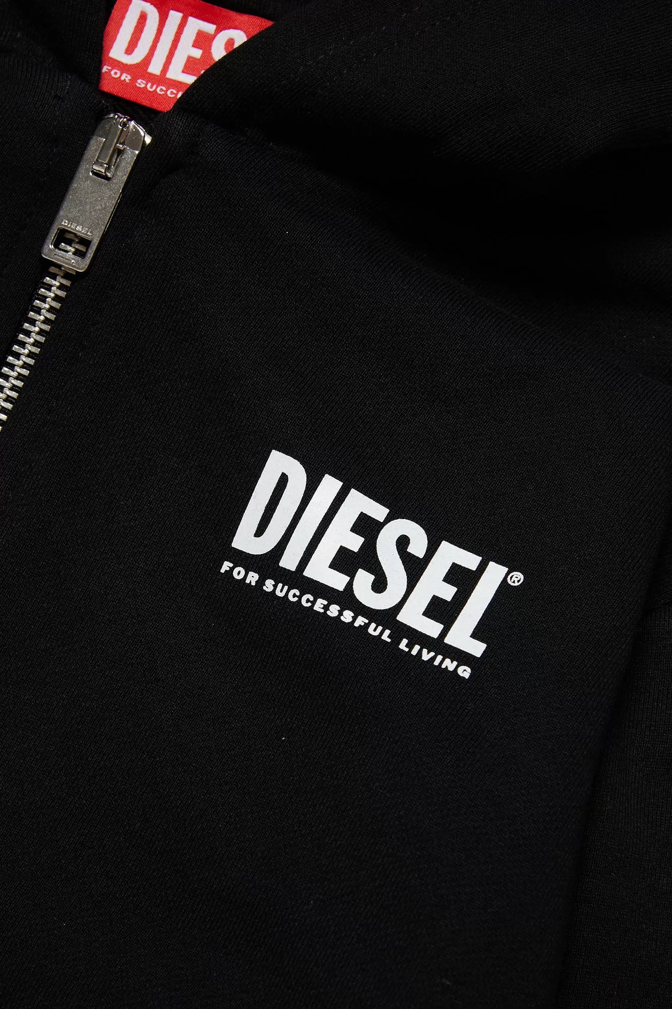 Diesel Boys Zip Up Hoodie_ J01542-K900