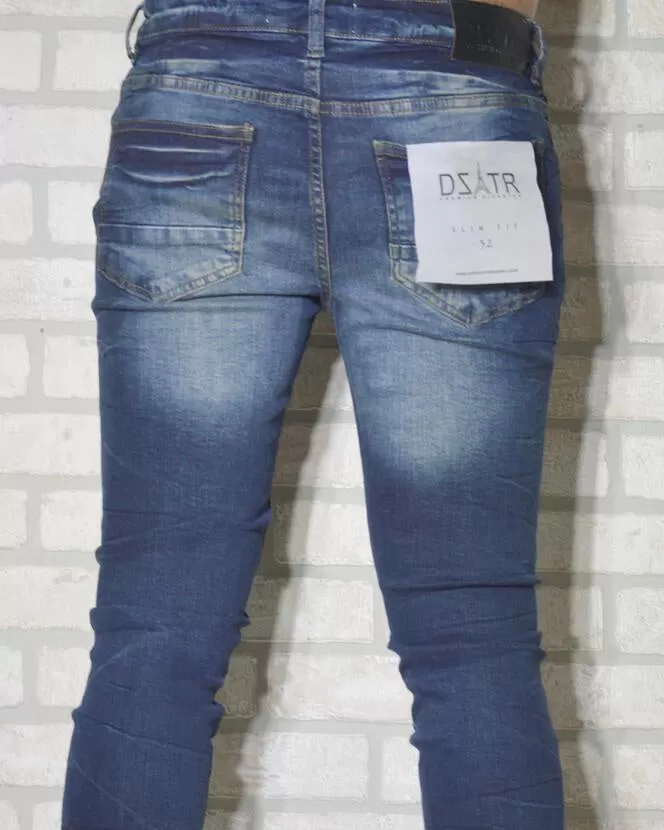 Dirt Ripped Stretch Denim