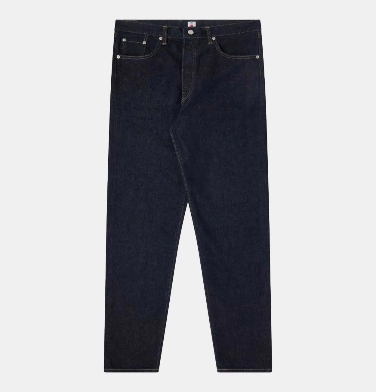 EDWIN Loose Tapered Jeans in Blue Rinsed