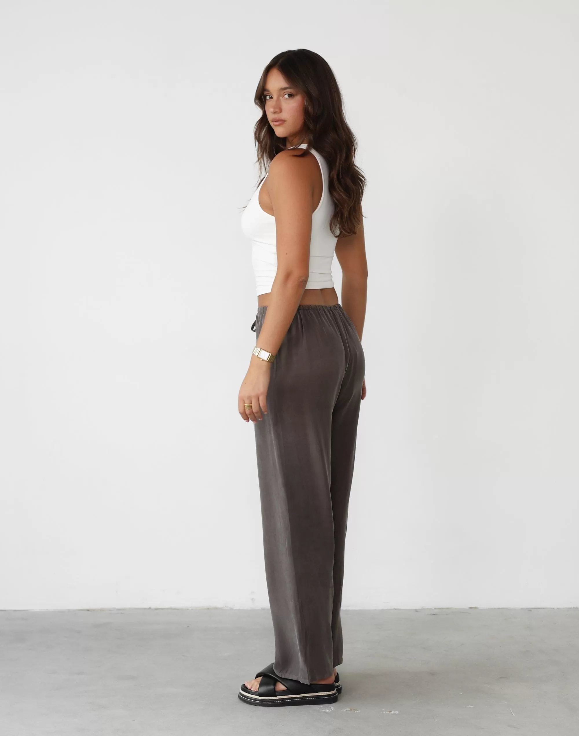 Elska Pants (Warm Grey)