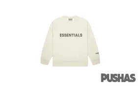 Essentials Crewneck Applique Logo 'Buttercream' SS20