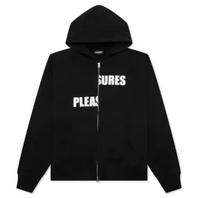 Evolution Zip Up Hoodie - Black